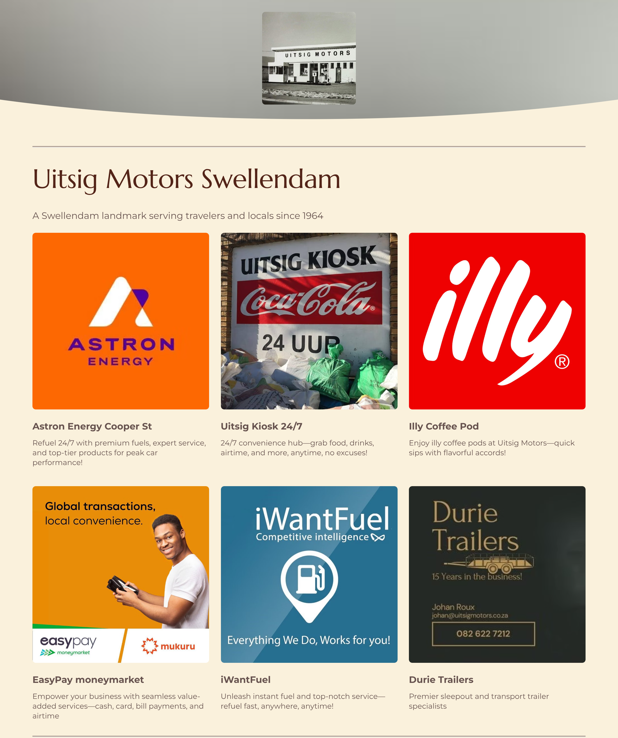 Uitsig Motors Swellendam