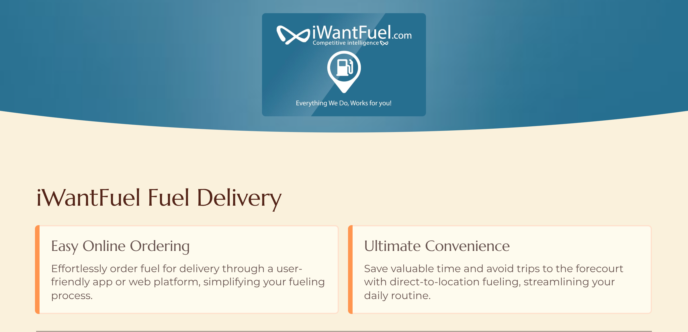 iWantFuel Fuel Delivery